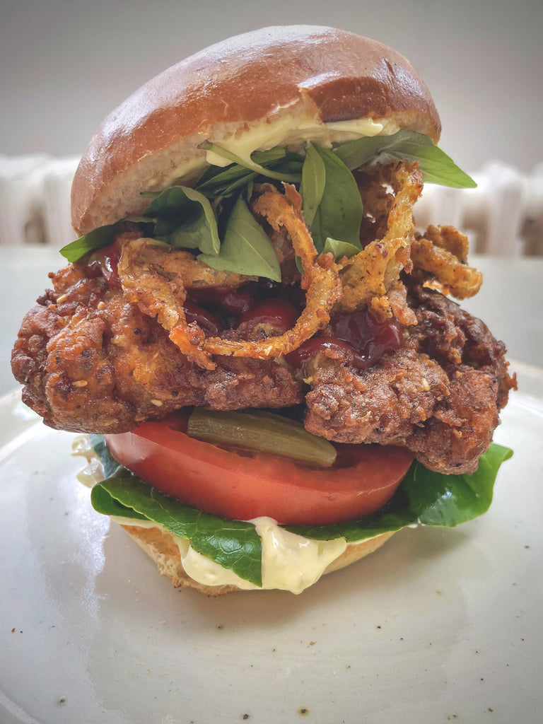 Persian Fried Chicken Burger: The PFC Burger